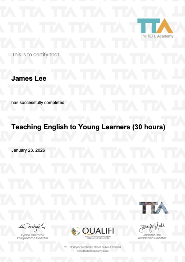 English for Young Learners